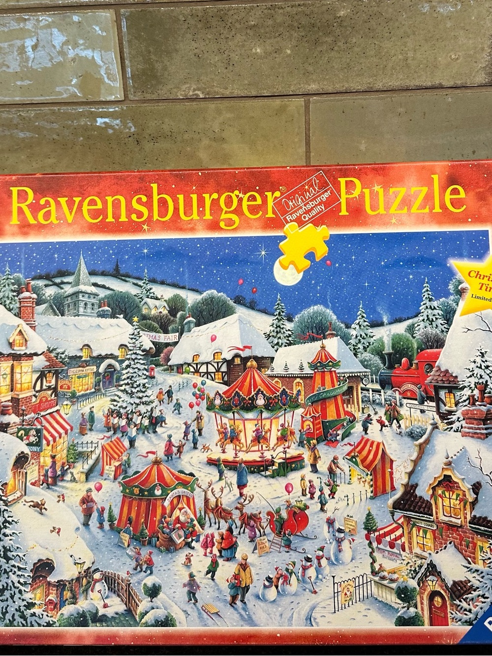 Ravensburger Puzzle Christmas Time Limited Edition 1000 Pieces